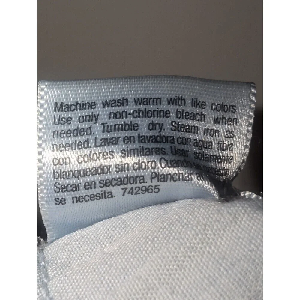 Ana Women's Jeans Size 10 Blue Cropped Capri Low Rise Dark Wash Denim 5 Pockets - Picture 9 of 13